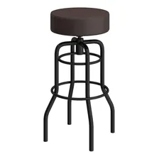 Banqueta Girat贸ria Paris Compoarte Marrom Cg Foto mini 2