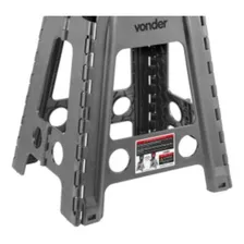 Banqueta Plástica Dobrável Cinza 450 Mm - Vonder Foto mini 1