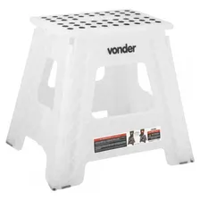 Banqueta Plástica Dobrável Transparente 360 Mm - Vonder Foto mini 1