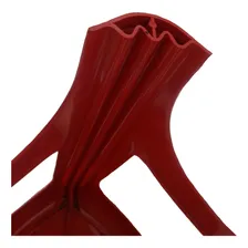 Banqueta Plástica Reforçada Capacidade 120 Kg Vermelha Cor Vermelho-a Foto mini 4