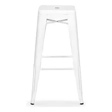 Banqueta Tolix 76 Cm Iron Design Magazine Decor Cor Branca Banqueta Tolix Iron Foto mini  2