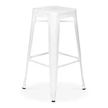 Banqueta Tolix 76 Cm Iron Design Magazine Decor Cor Branca Banqueta Tolix Iron Foto  mini 1