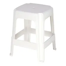 Banqueta Tramontina Icaraí Em Polipropileno Branco Foto mini 1