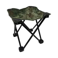 Banquinho Banqueta Dobrável Pesca Camping Praia Camuflada Cor Camuflado Foto mini 1