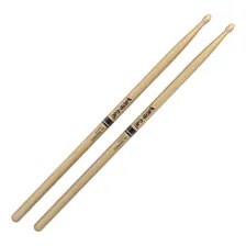 Baqueta 5a Pro Mark American Hickory 5a Tx5aw Promark Cor Natural Foto mini 1