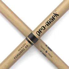Baqueta 5a Pro Mark American Hickory 5a Tx5aw Promark Cor Natural Foto mini 4