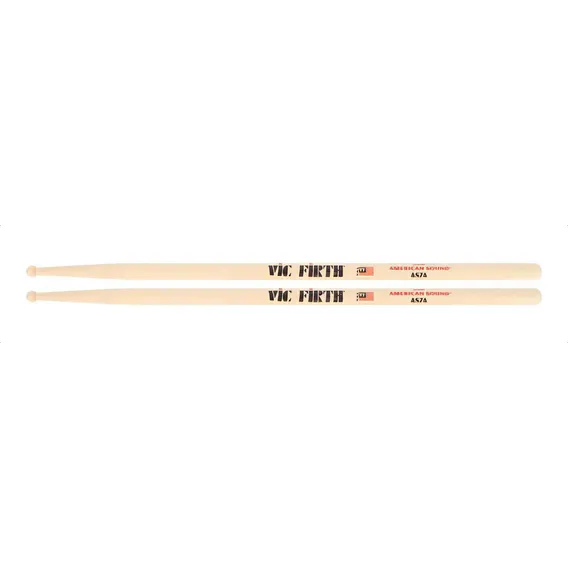 Baqueta 7a Ponta De Madeira American Sound As7a - Vic Firth Cor Natural Foto 1