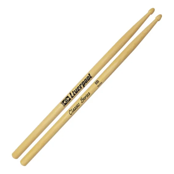 Baqueta Liverpool Classic Series 5b Madeira Marfim Ll 5bm Cor Natural Foto 1