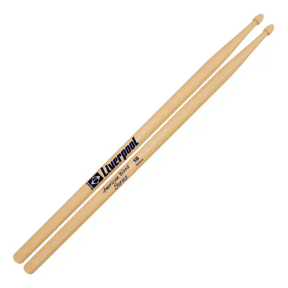 Baqueta Liverpool Hickory 5b Madeira Hy5bm Foto 1
