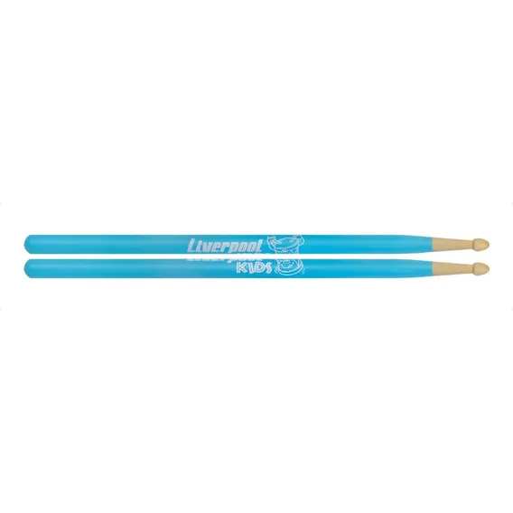 Baqueta Liverpool Infantil Azul Kid Marfim Madeira Foto 1