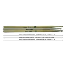Baqueta Liverpool Para Repique Ponta Oliva 410mm Cor Madeira Foto mini 3