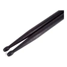 Baqueta Nova By Vic Firth 5a Black Hickory Wood Tip - Usa Foto mini  2