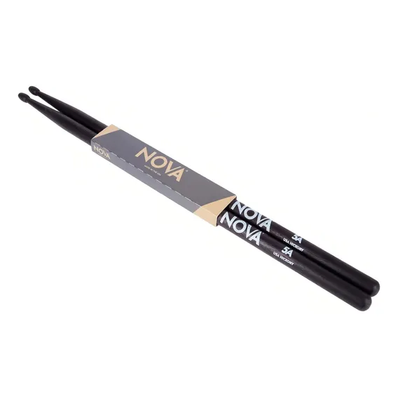 Baqueta Nova By Vic Firth 5a Black Hickory Wood Tip - Usa Foto 1