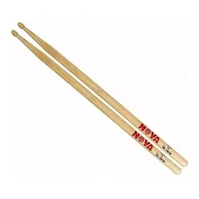 Baqueta Nova By Vic Firth 5a Hickory Ponta Madeira (par) Cor Natural Foto mini 1