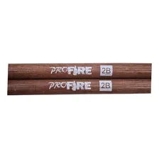 Baqueta Pro Fire Spanking 2b Jatobá Ponta Madeira 50 Pares Foto mini 4