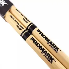Baqueta Pro Mark Hickory 7a Tx7aw Ponta Madeira Foto mini 3