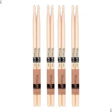 Baqueta Pro Mark La Special Hickory 2b Ponta Madeira 4 Pares Foto  mini 1