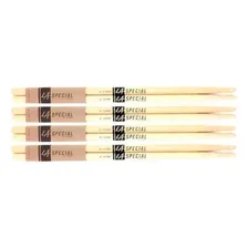 Baqueta Pro Mark La Special Hickory 7a Ponta Madeira 4 Pares Foto mini 1