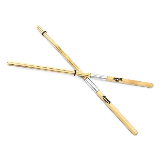 Baqueta Rods Medium Bambú (par) Torelli Tq 014 Foto 1