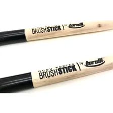 Baqueta Vassoura Aço Dudu Portes Brush Stick Torelli Td050 Cor Madeira Tamanho 35 Foto mini 3