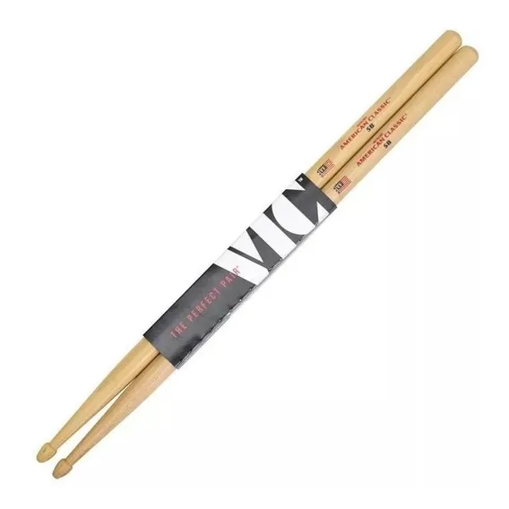 Baqueta Vic Firth 5b Ponta Madeira American Classic Foto 1