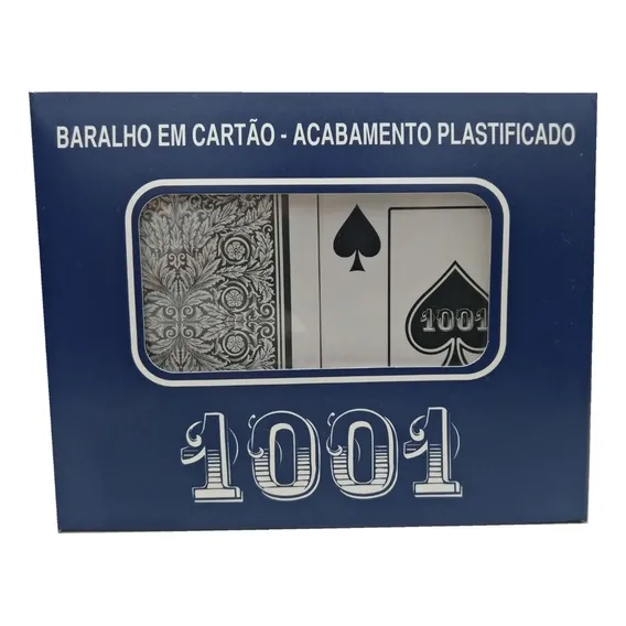 Baralho Copag 1001 Cartão Com Acabamento Plastificado Foto 1