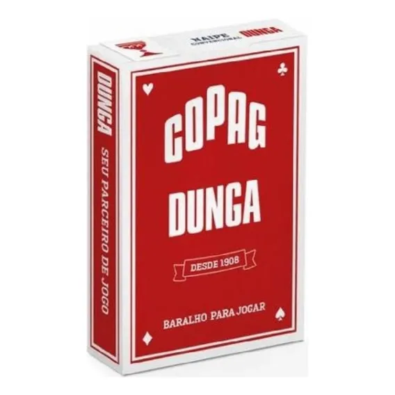 Baralho Copag Dunga Vermelho - C/ Foto 1