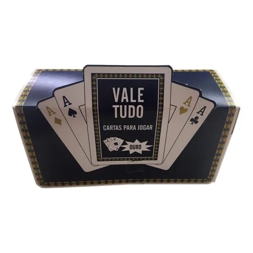Baralho Copag Vale Tudo Ouro - Pacote Com 12 Baralhos Foto 1