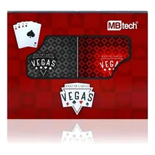 Baralho Duplo Jogo Cartas Las Vegas Resistente 100% Plástico Foto mini  2