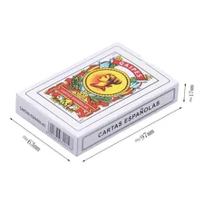 Baralho espanhol de 12 baralhos Cartão de baralho espanhol de 48 cartas Foto mini 3