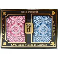 Baralho Kem Arrow Wide Jumbo Vermelho Azul Foto mini  2