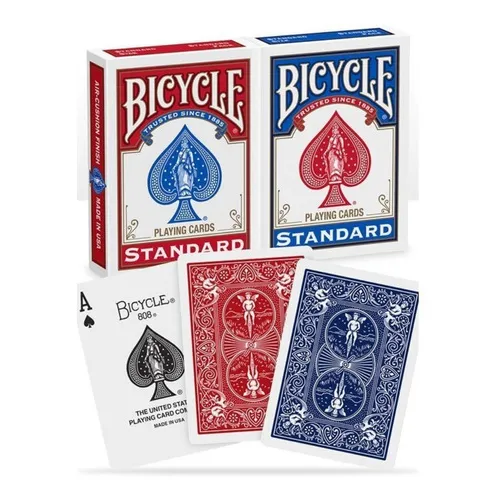 Baralho Premium Bicycle Standard 2-pack Kit Com 2 Baralhos Foto 1