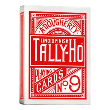 Baralho Tally-ho Circle Backs Red Foto mini 1