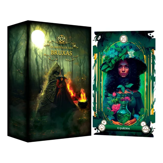 Baralho Tarot Baralho Das Bruxas Manual/livreto Explicativo Foto 1