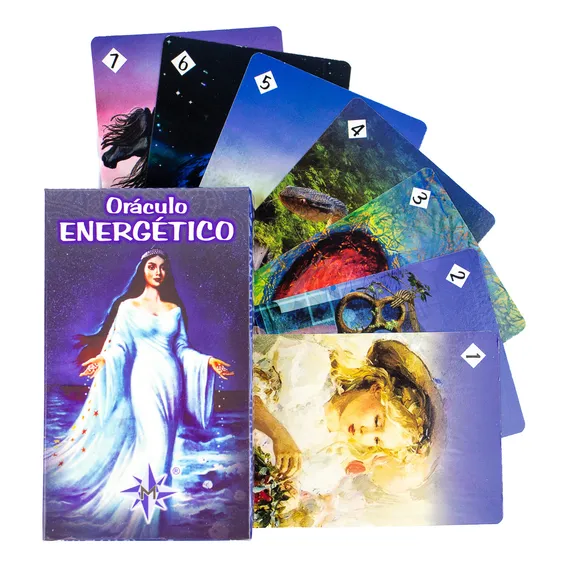 Baralho tarot Oráculo Energético 41 cartas plastificado Foto 1