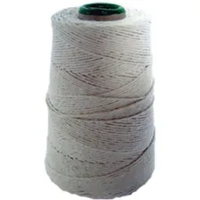 Barbante Cru 400g 6 Fios Rolo 396m Cor Branco Foto mini 1