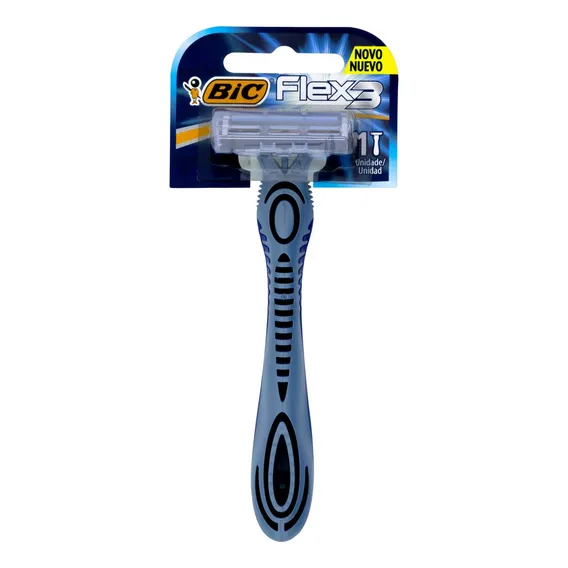 Barbeador BIC Flex 3 descartável Foto 1