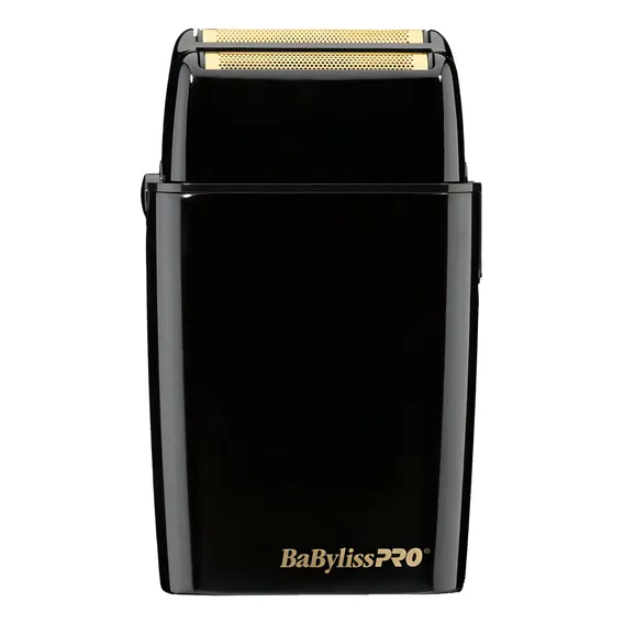 Barbeador elétrico profissional sem fio Babyliss Pro Foil Fx02 Black Double Blade Foto 1