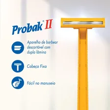 Barbeador Gillette Probak Probak II Barbeador Descartável com 7 unidades descartável 7 un Foto mini 4