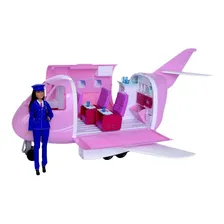 Barbie Aviao De Luxo Fnf09 Mattel Foto mini 1
