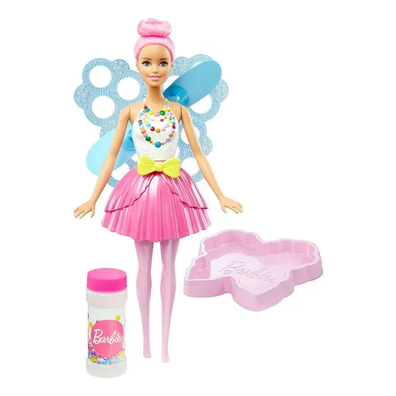 Barbie boneca Fantasia Fada Bolhas Magicas Mattel Foto 1