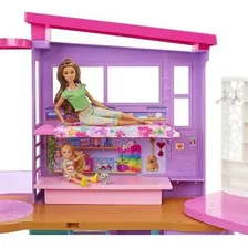 Barbie Casa De Férias Malibu - Mattel Cor Lilás Foto mini 4