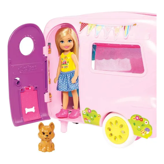 Barbie Club Chelsea Trailer Mattel Fxg90 Foto 1