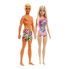 Barbie E Ken Praia Barbie E Ken Mattel Bdh12 Foto mini 1