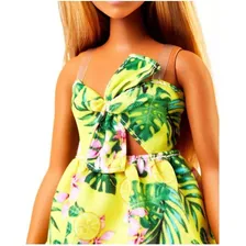 Barbie Fashionistas - 126 Vestido Tema Selva Corpo Curvy Foto mini  3