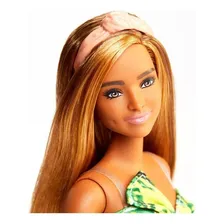 Barbie Fashionistas - 126 Vestido Tema Selva Corpo Curvy Foto mini  2