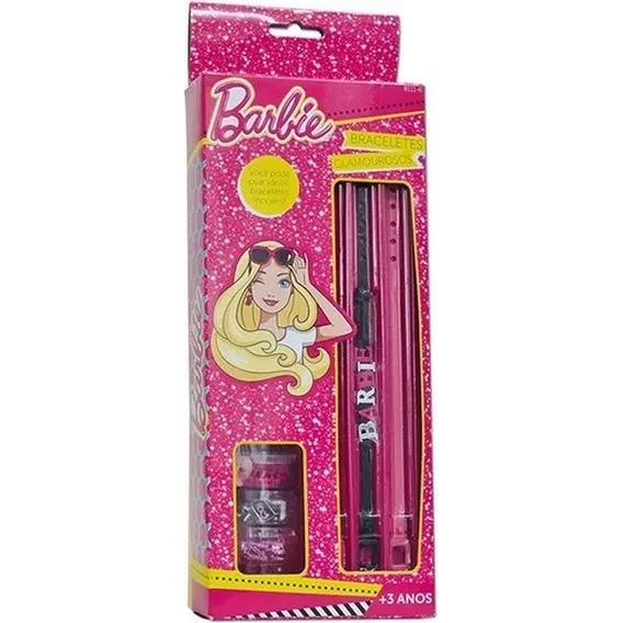Barbie Miçangas Braceletes Glamurosos Fun F0046-4 Foto 1