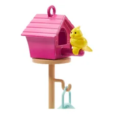 Barbie Móveis E Acessórios Cadeira De Quintal Hjv33 Mattel Foto mini  3
