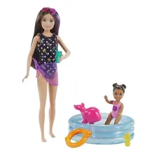 Barbie Skipper Babysitters Na Piscina - Grp39 - Mattel Foto mini 1