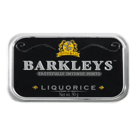 Barkleys Liquorice - Pastilhas Sabor Alcaçuz 50g - Holanda Foto 1